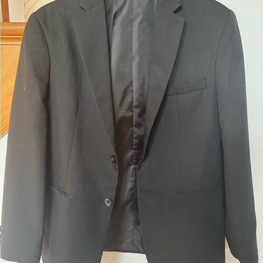 Van Heusen Men’s 16 Husky Black Sport Coat